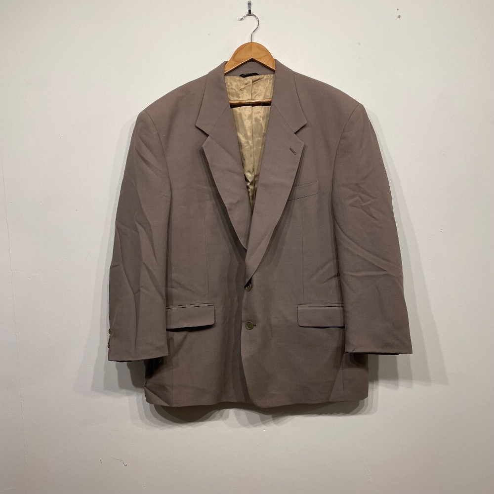 Van Gils Paolo Tan Two Button Blazer 48R